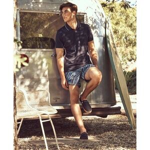 Perry Ellis Abstract Triangle Print Swim Shorts Size Large * men950